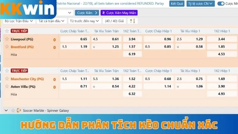 Hướng dẫn phân tích kèo chuẩn xác